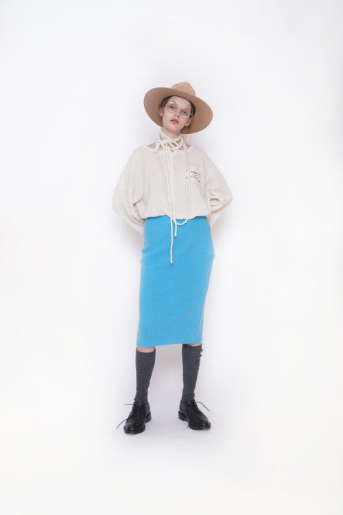 21f/w b.b knite skirt knitwear (10color)