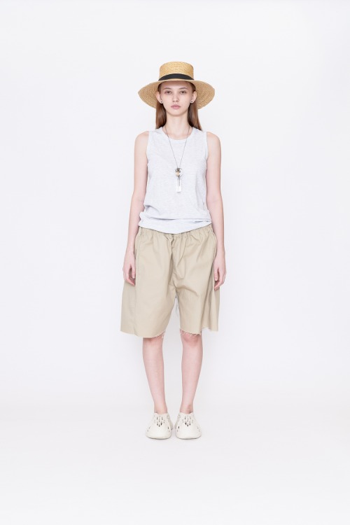 22 s/s single h-sleeveless top (10color)